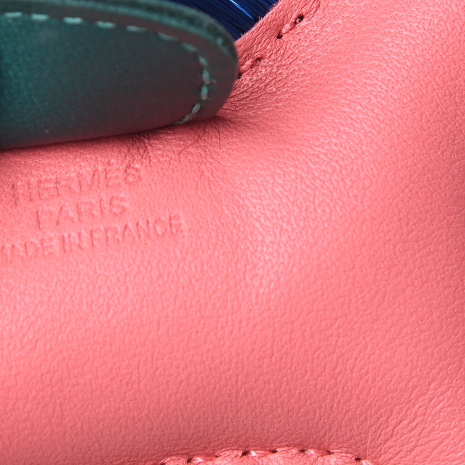 Hermes Milo Lambskin Horsehair Grigri Rodeo Horse Bag Charm PM Rose Azalee Malachite Lime Celeste 3 of 4
