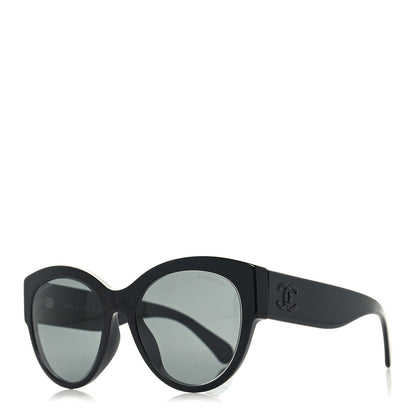Chanel Acetate Sunglasses 5498-B-A Black 1 of 8