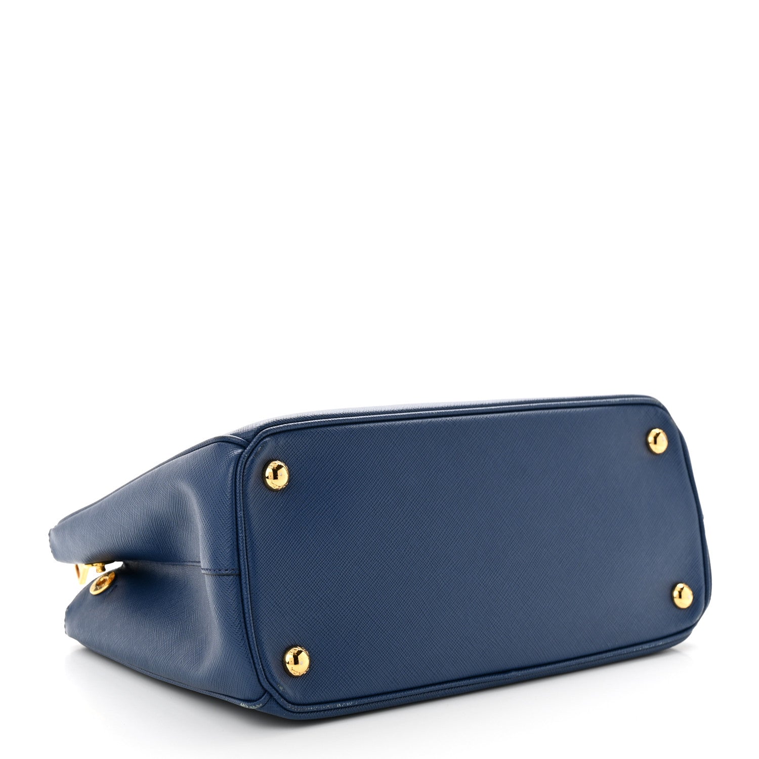 Prada Saffiano Lux Small Galleria Double Zip Tote Bluette 4 of 14