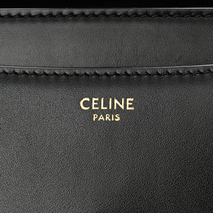 Celine Satinated Calfskin Mini 16 Top Handle Bag Black 5 of 11