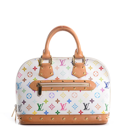 Louis Vuitton Monogram Multicolor Alma White 1 of 7