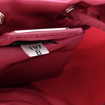 Prada Saffiano Tessuto Nylon Vela Bucket Wristlet 8 of 10