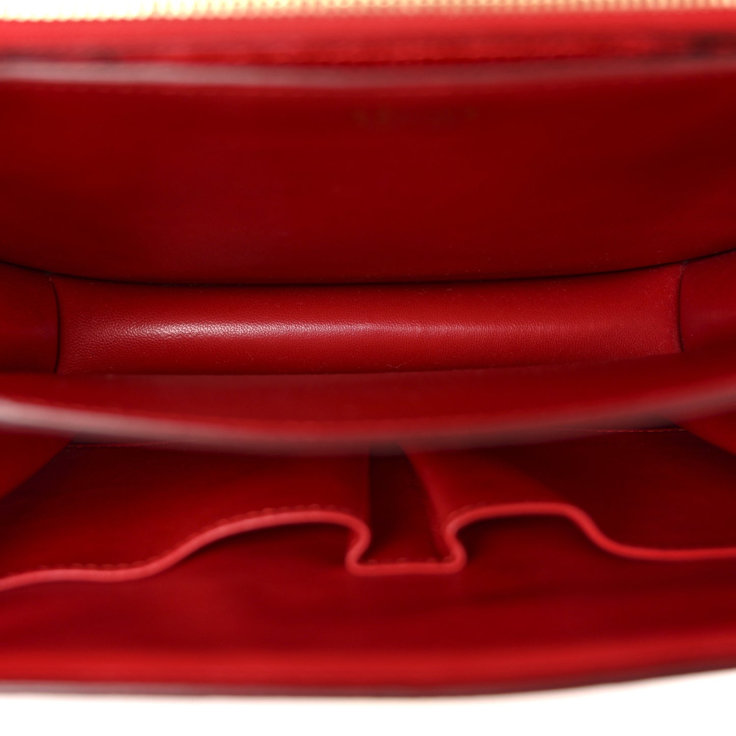 Lizard Medium Classic Box Flap Bag Ruby