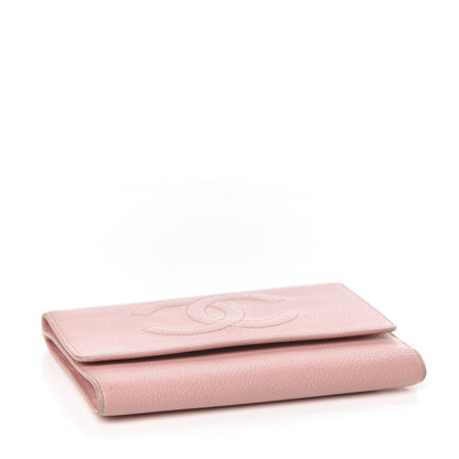 Chanel Caviar Timeless CC Wallet Pink 4 of 9