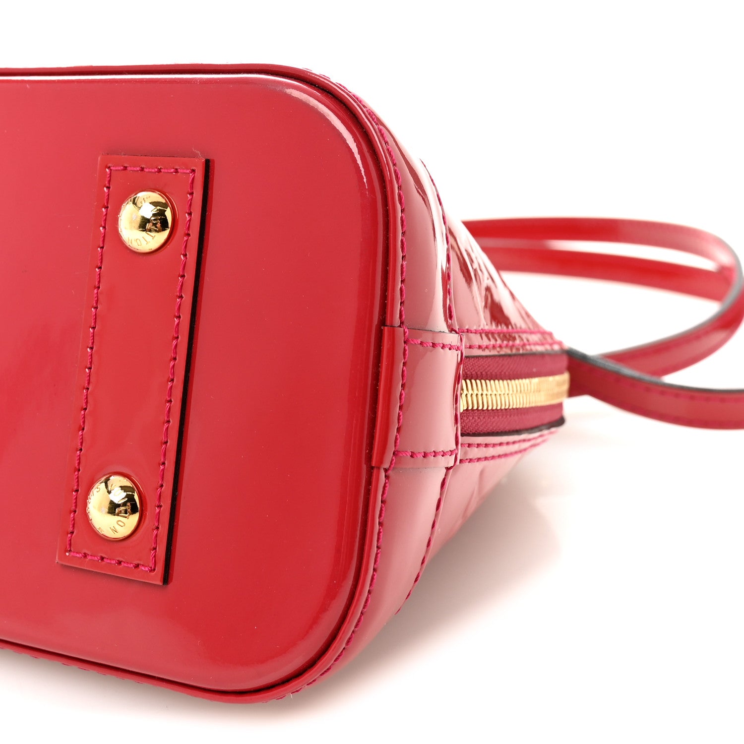Louis Vuitton Vernis Alma BB Rose Indien 9 of 9