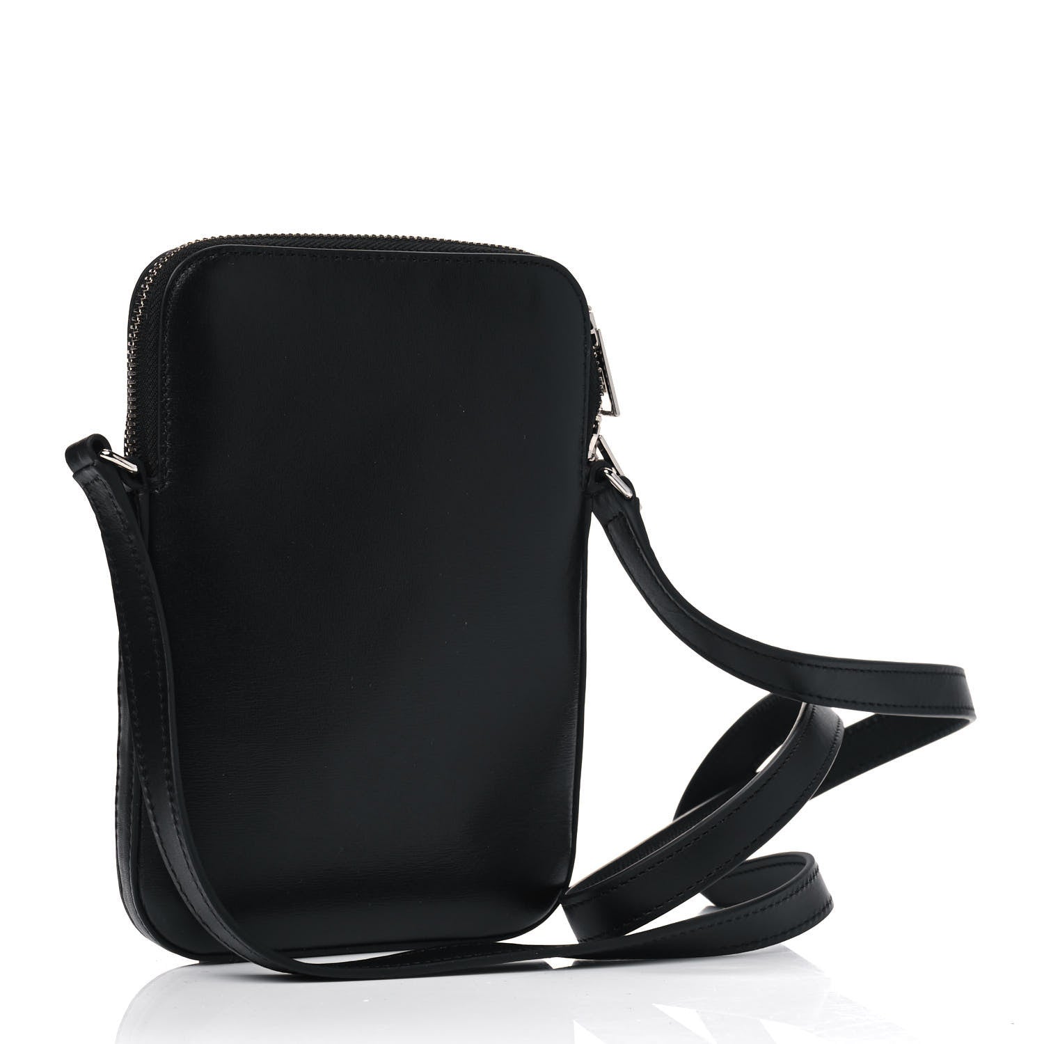 Alexander Wang Textured Calfskin Scout Crossbody Pouch Black 2 of 4