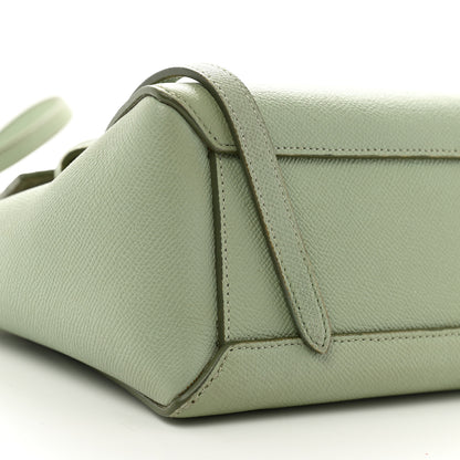 Celine Grained Calfskin Nano Belt Bag Jade 9 of 14