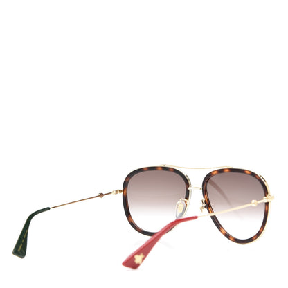 Gucci Aviator Sunglasses GG0062S Tortoise 4 of 8