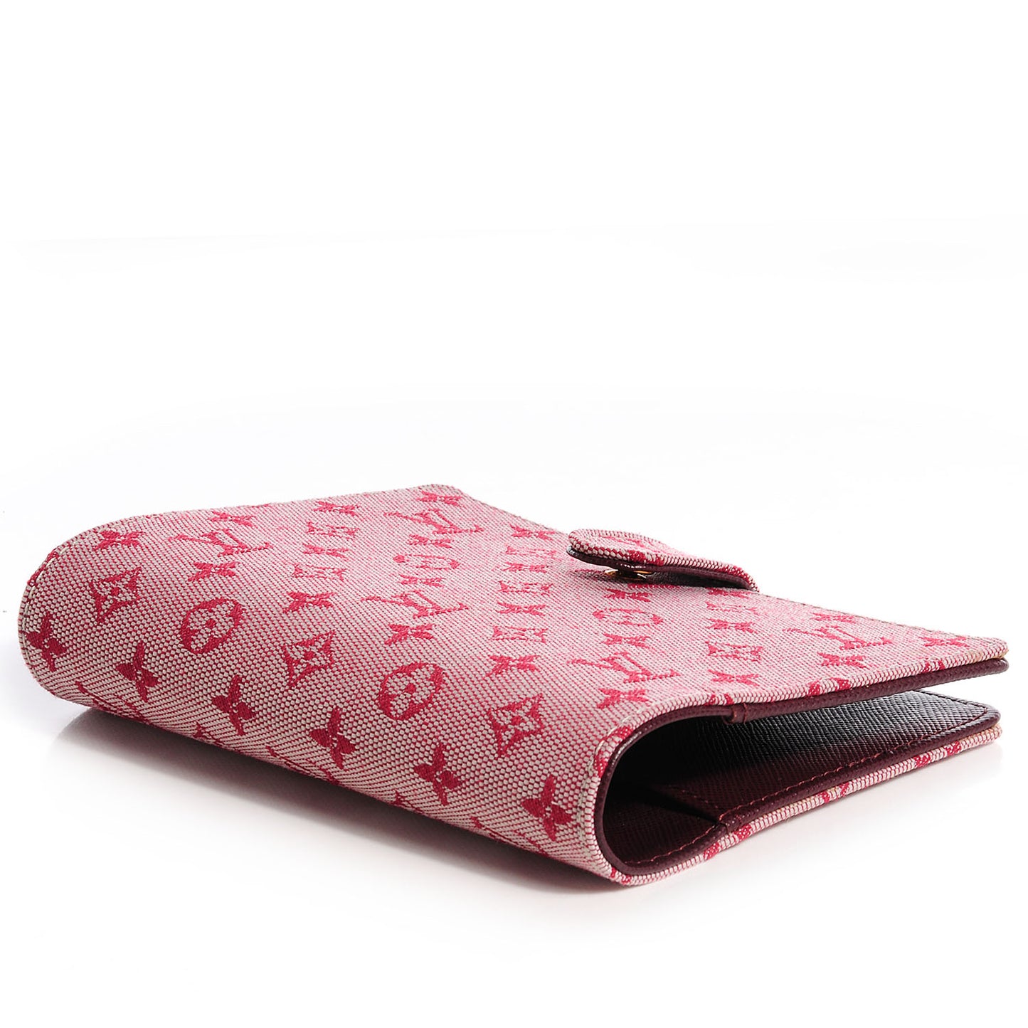 Mini Monogram Small Ring Agenda Cover Cherry
