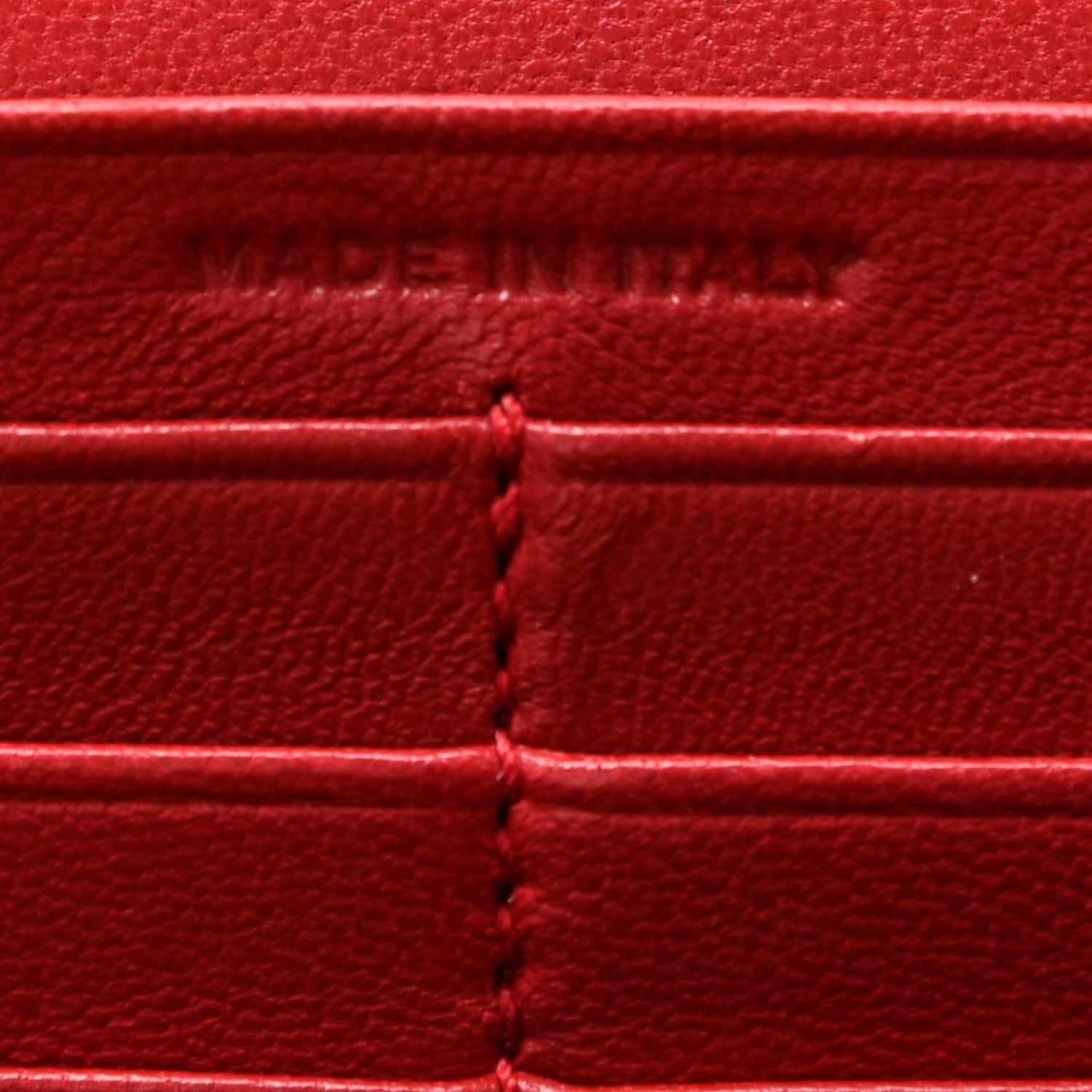 Saint Laurent Lambskin Matelasse Monogram Large Vicky Continental Wallet Rouge Eros 7 of 7