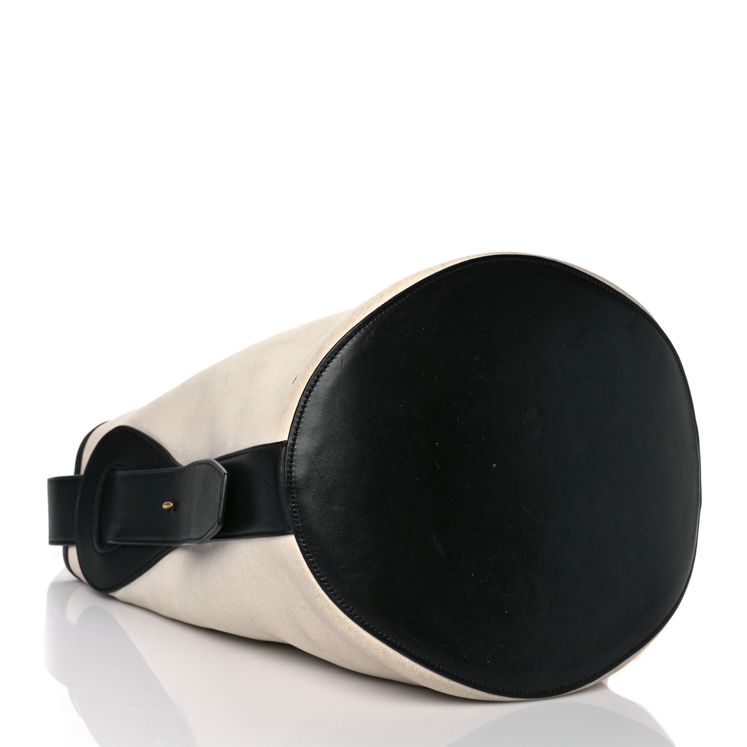 Celine Canvas Large Bucket Bag Black White 3 of 13