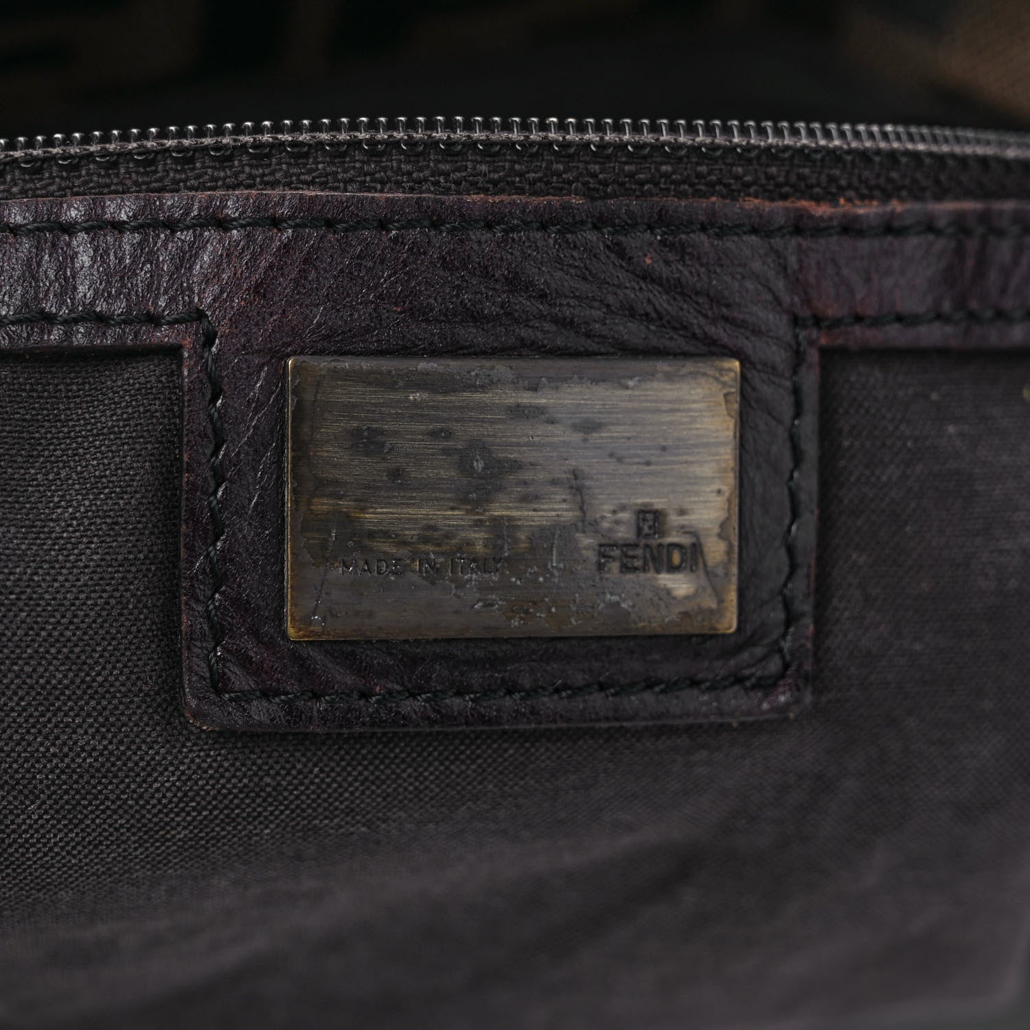 Fendi Zucca Hobo Tobacco 5 of 13