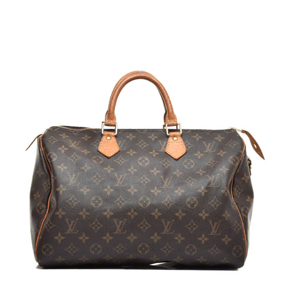 Louis Vuitton Monogram Speedy 35 1 of 9