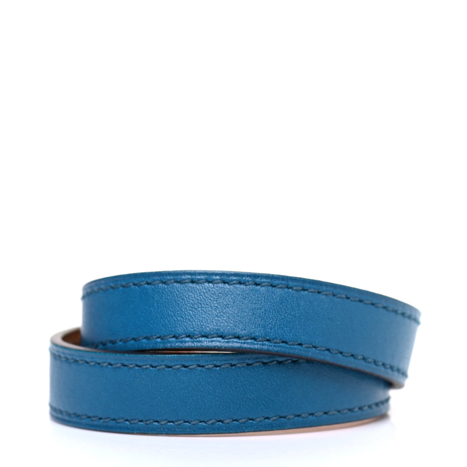 Hermes Swift Kelly Double Tour Bracelet XS Bleu Izmir 3 of 4