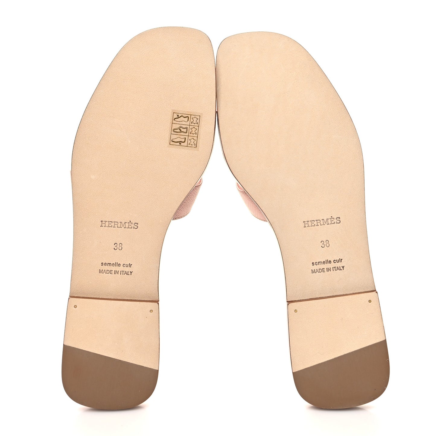 Epsom Oran Sandals 38 Rose Pale