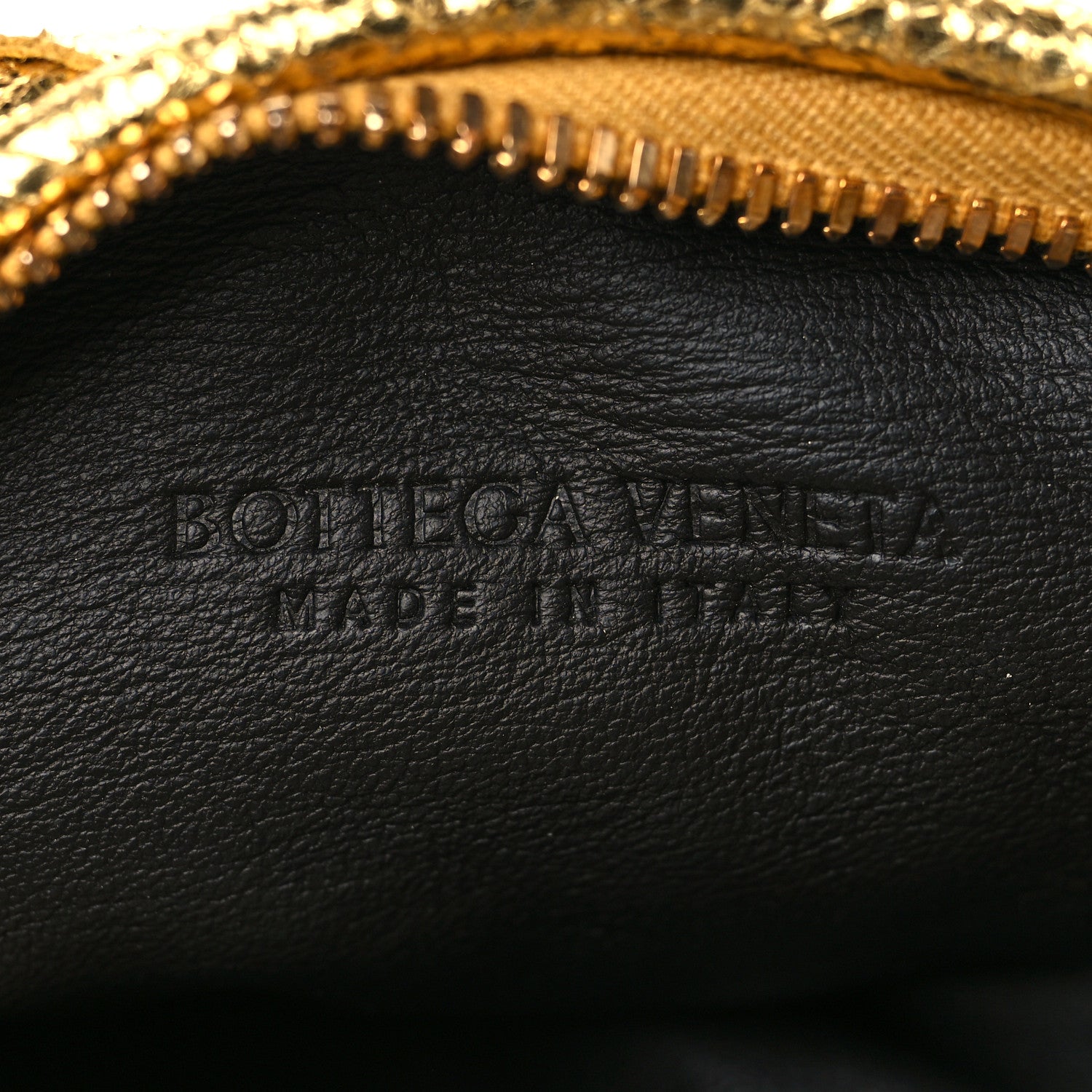 Bottega Veneta Metallic Nappa Intrecciato Mini Jodie Gold 6 of 9