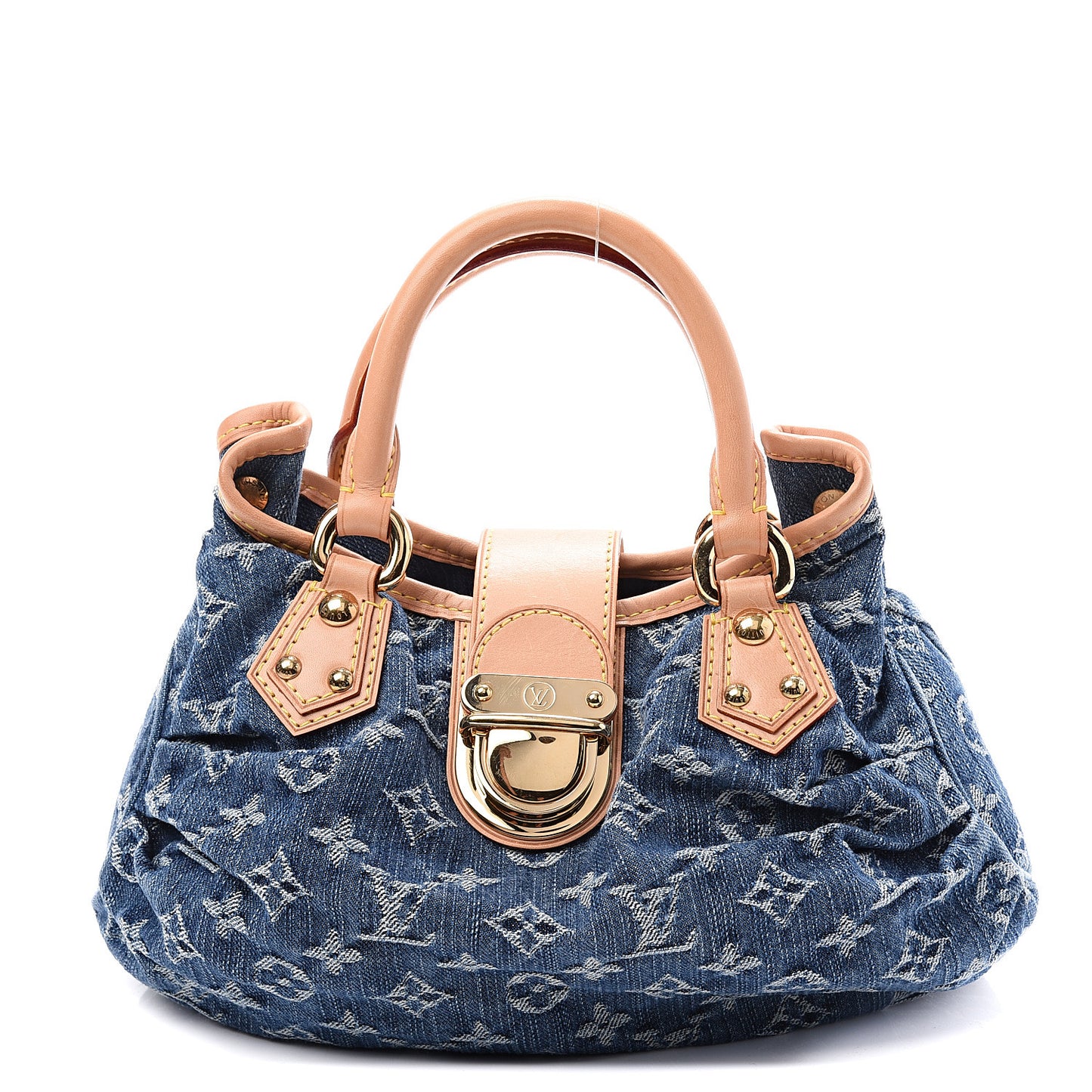Monogram Denim Pleaty Blue