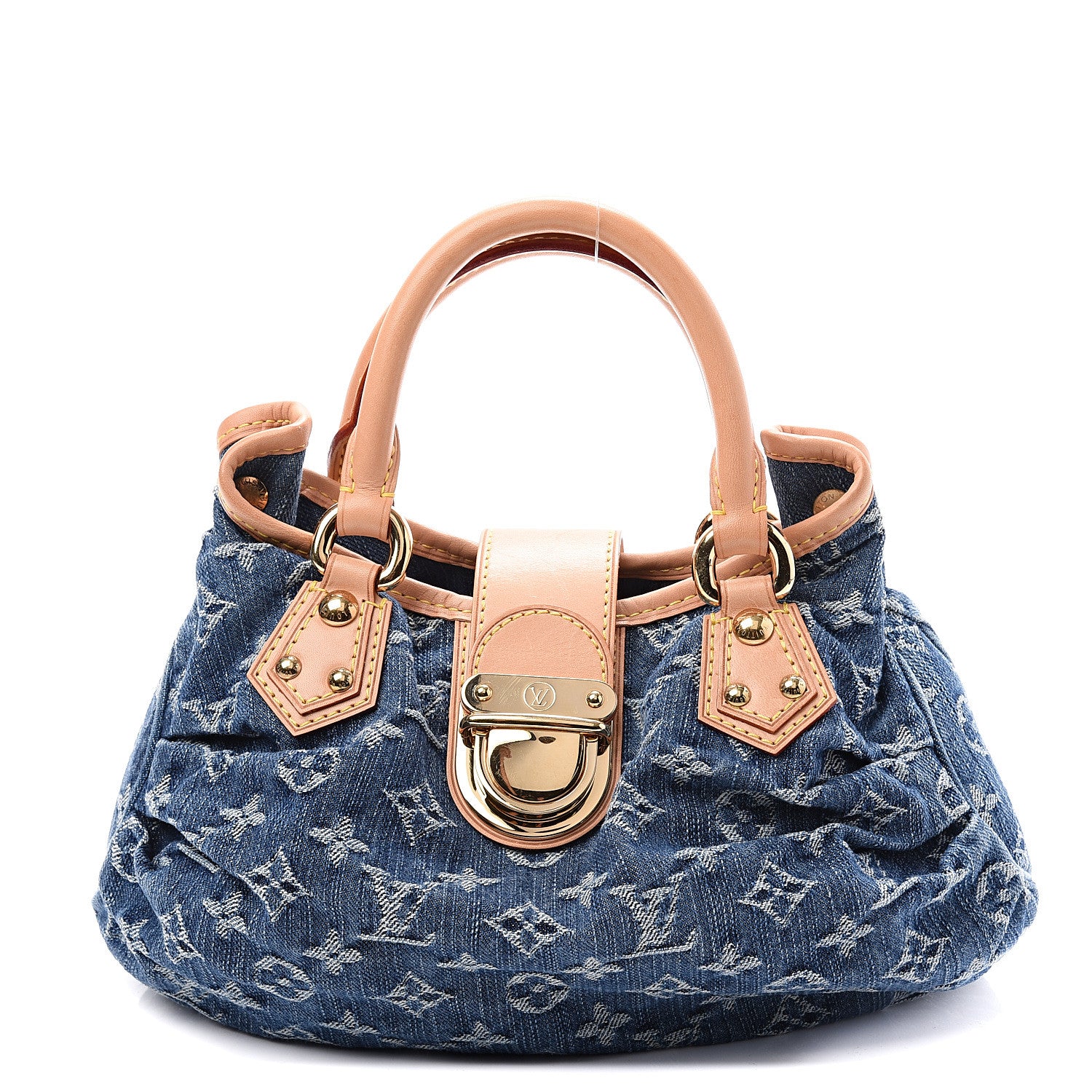 Louis Vuitton Monogram Denim Pleaty Blue 1 of 9