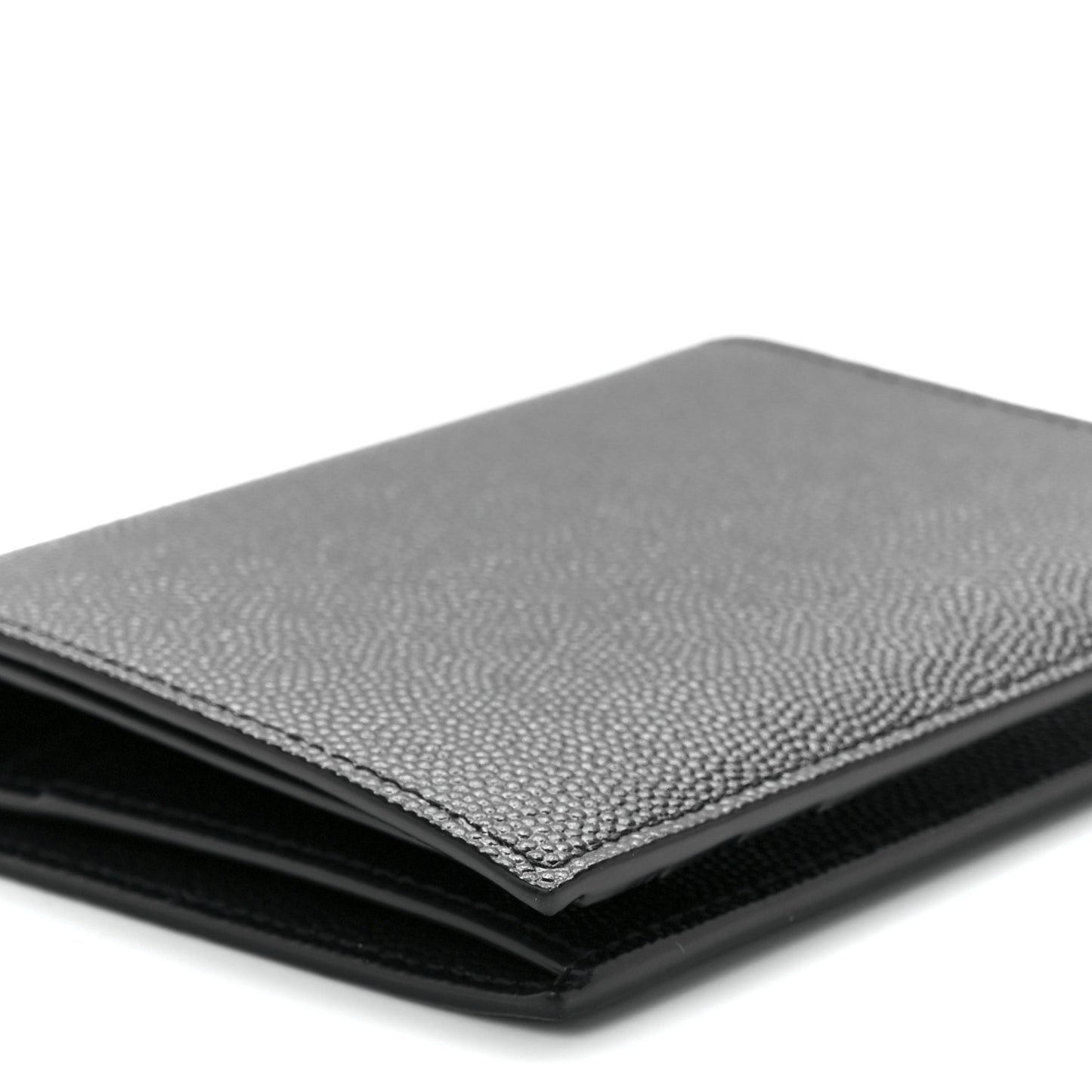Grain De Poudre Techno Credit Card Wallet Black