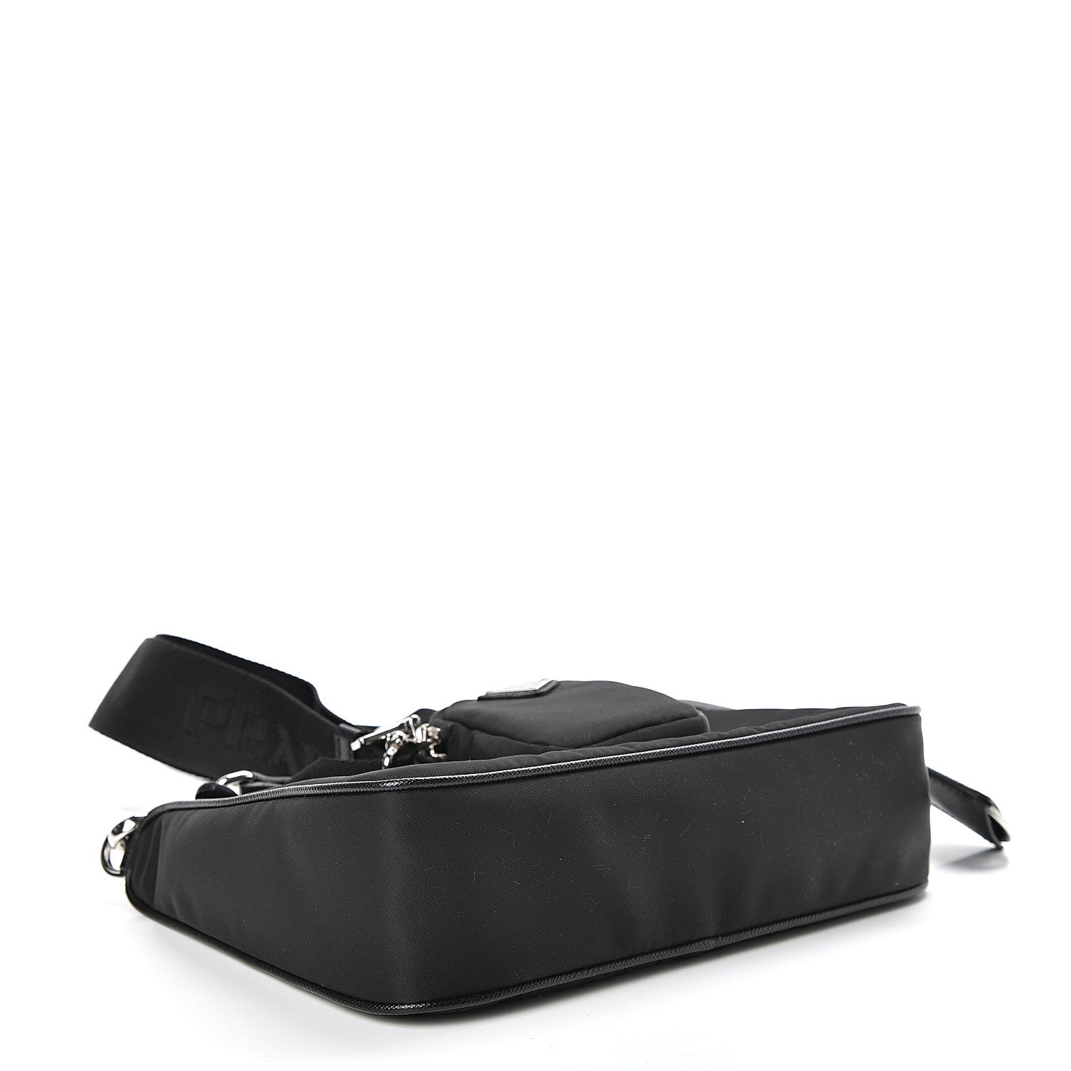 Prada Nylon Re-Edition 2005 Shoulder Bag Black 4 of 12