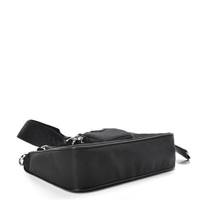Prada Nylon Re-Edition 2005 Shoulder Bag Black 4 of 12