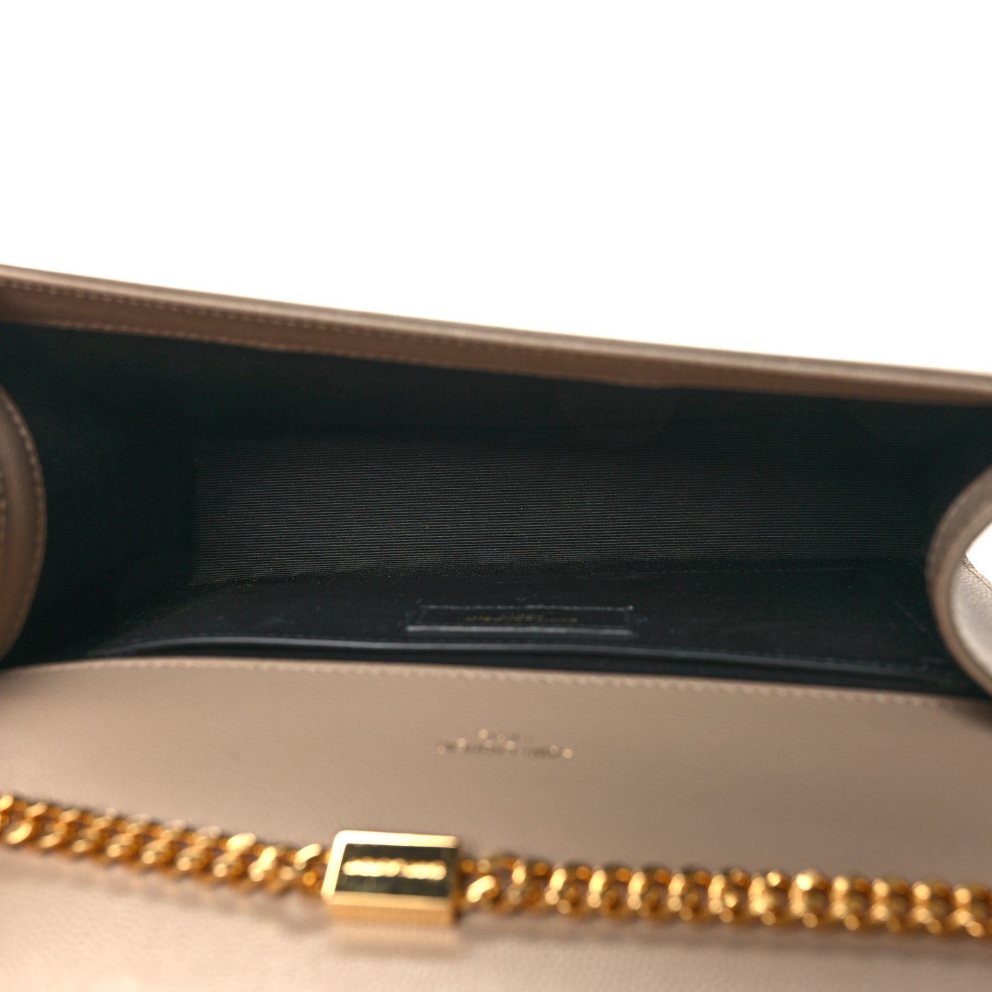 Grain De Poudre Medium Monogram Kate Satchel Dark Beige