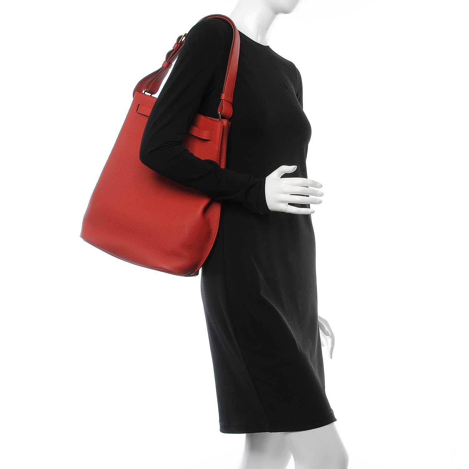 Hermes Togo So Kelly 26 Vermillion 2 of 8