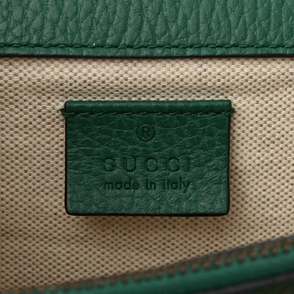 Gucci Pebbled Calfskin Small Dionysus Shoulder Bag Emerald 6 of 13