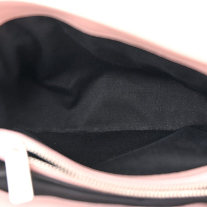 Saint Laurent Calfskin Y Quilted Monogram Small Loulou Chain Satchel Rose Antic 5 of 11