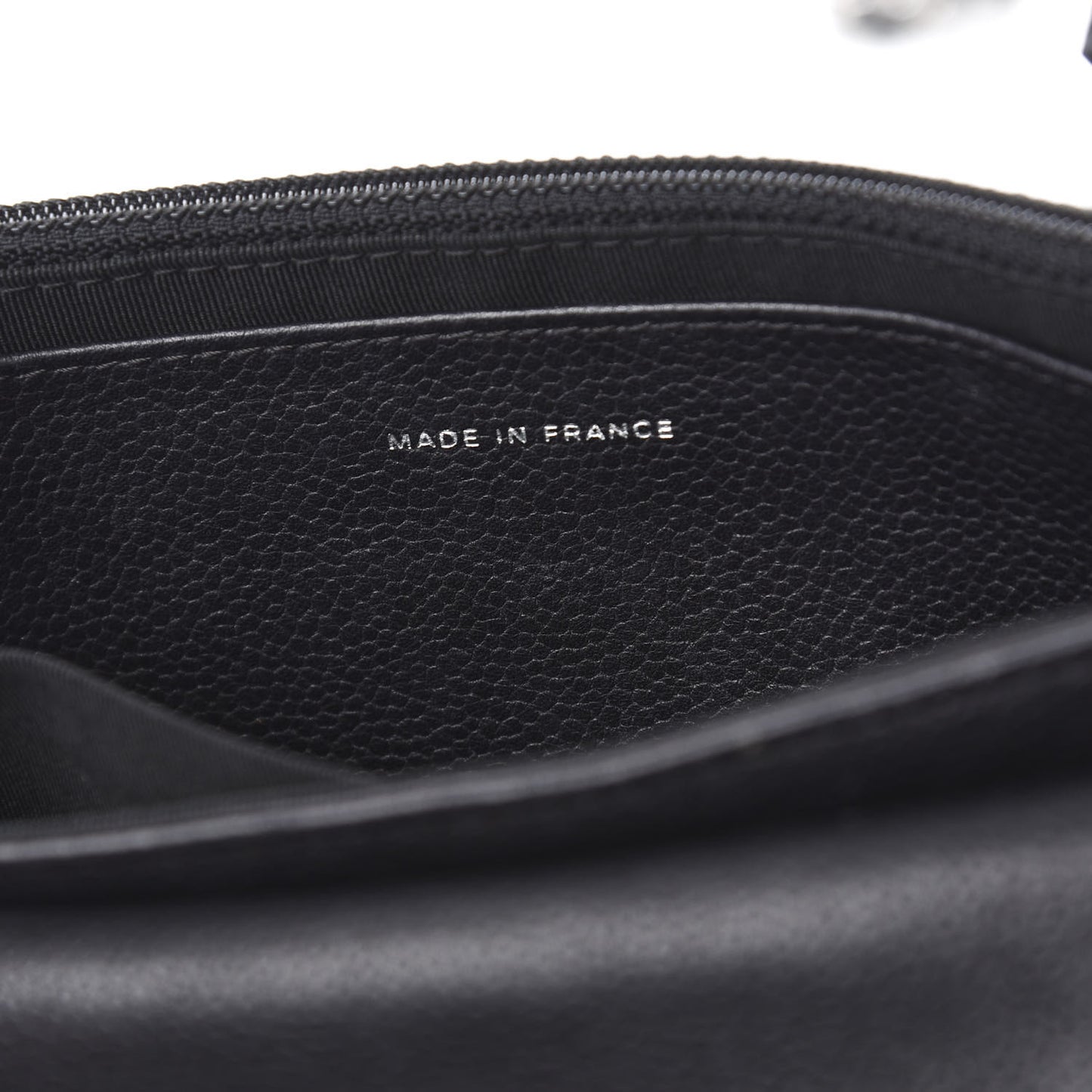 Caviar Half Moon Wallet On Chain WOC Black