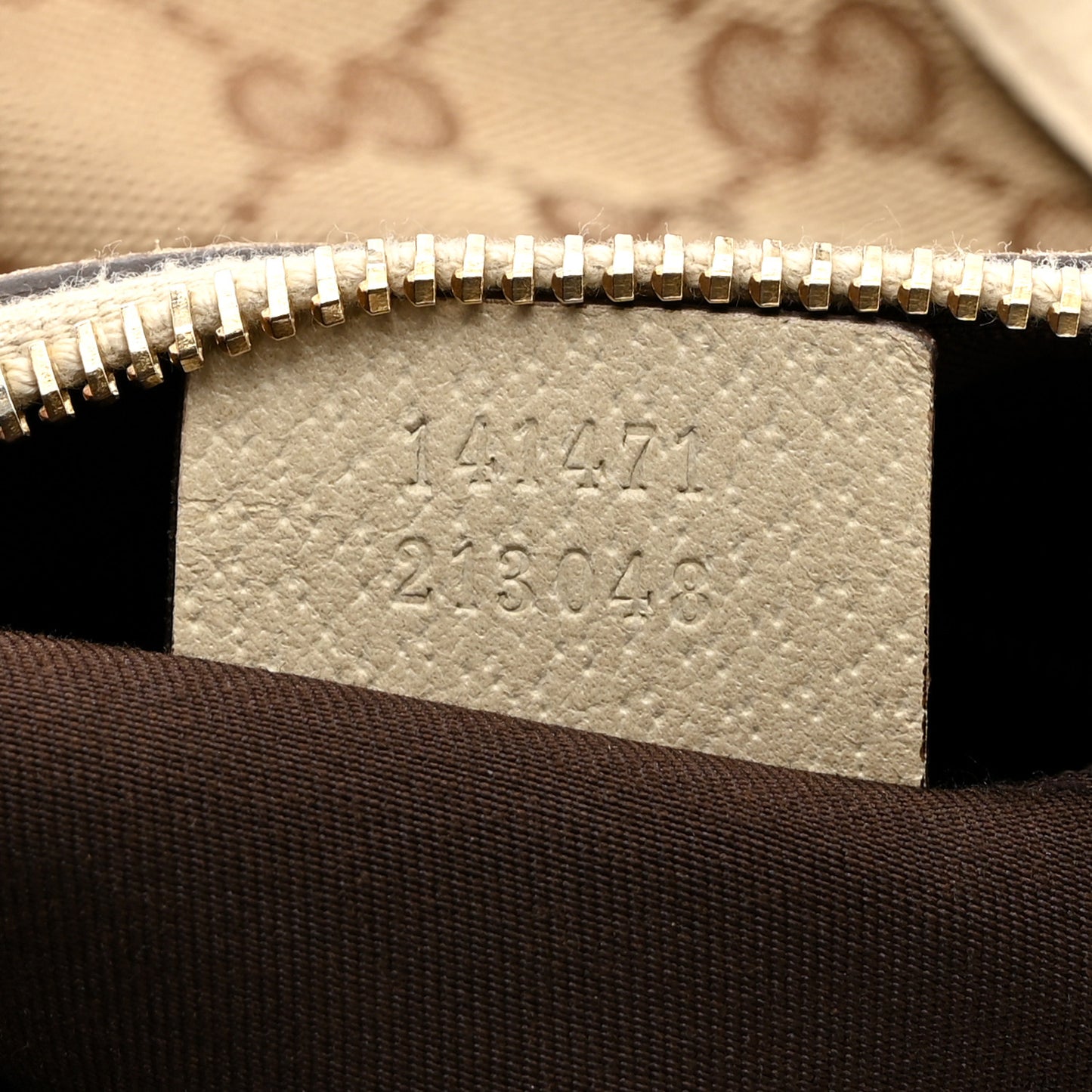 Monogram Small Abbey Tote Off White