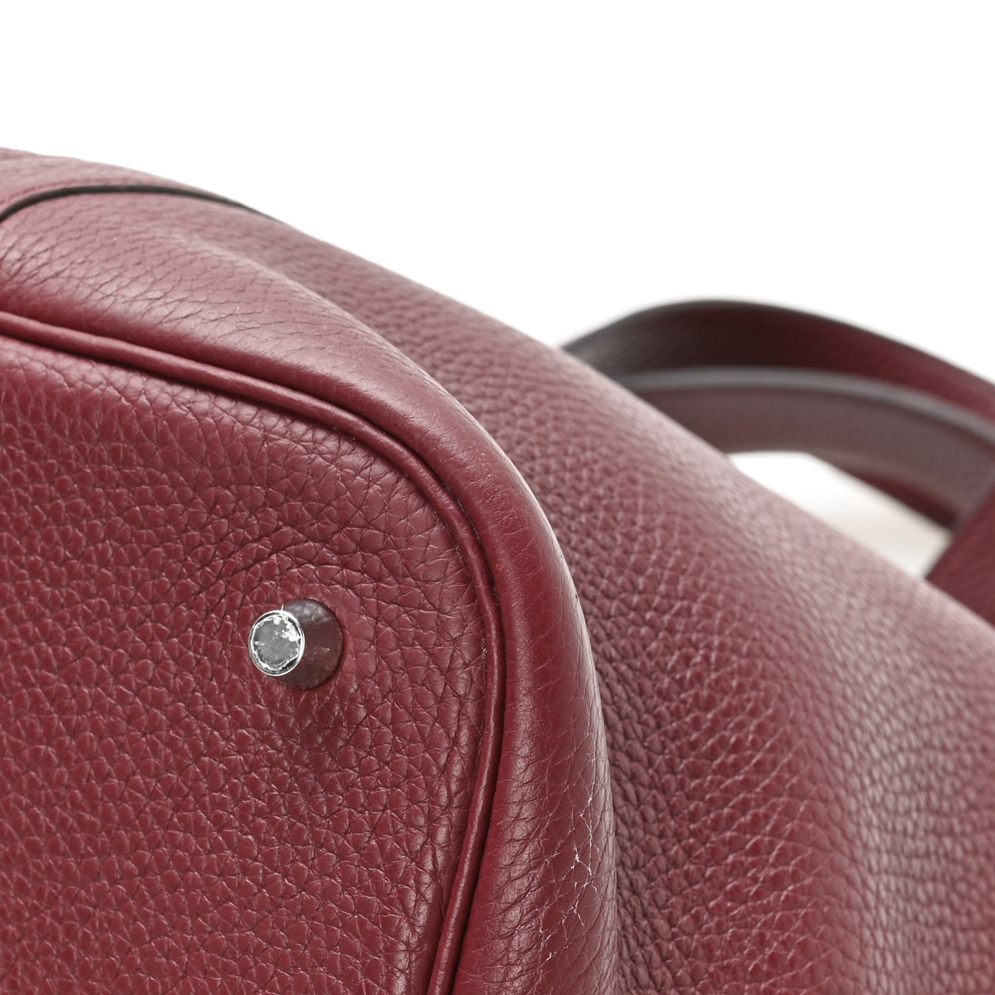 Taurillon Clemence Picotin Lock 26 GM Bordeaux