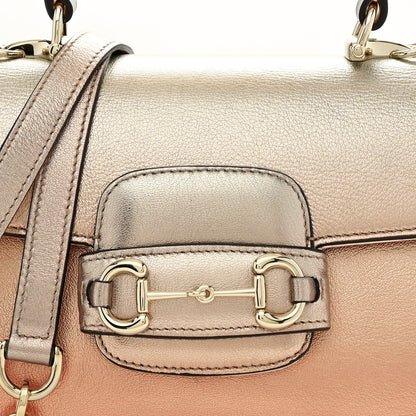Gucci Metallic Mini Horsebit 1955 Top Handle Flap Bag Multicolor 8 of 10