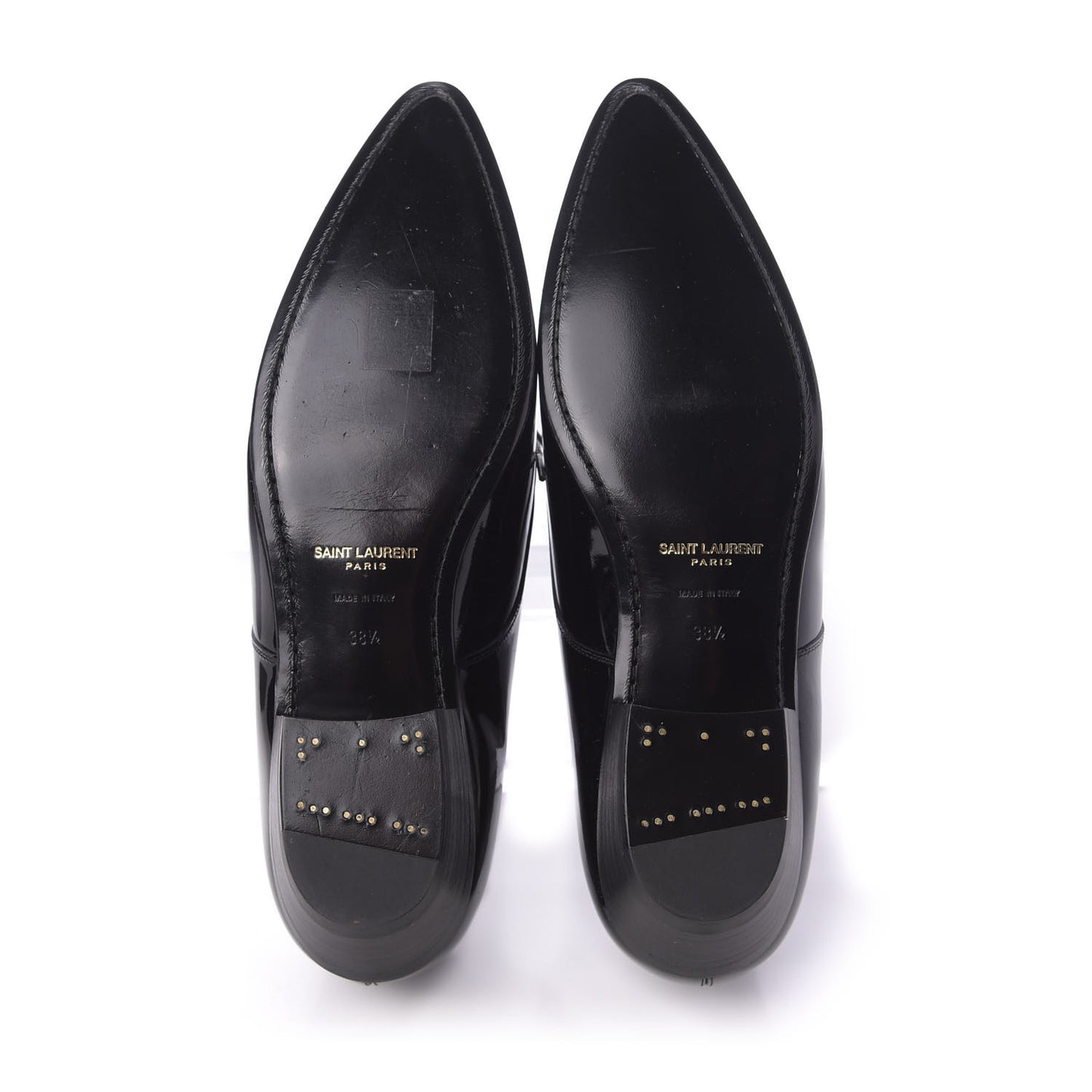 Patent Calfskin Jonas Derby 38.5 Black