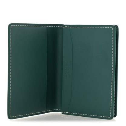 Goyard Goyardine Business Card Holder Green 5 of 10