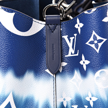 Louis Vuitton Monogram Escale Neonoe MM Blue 6 of 9