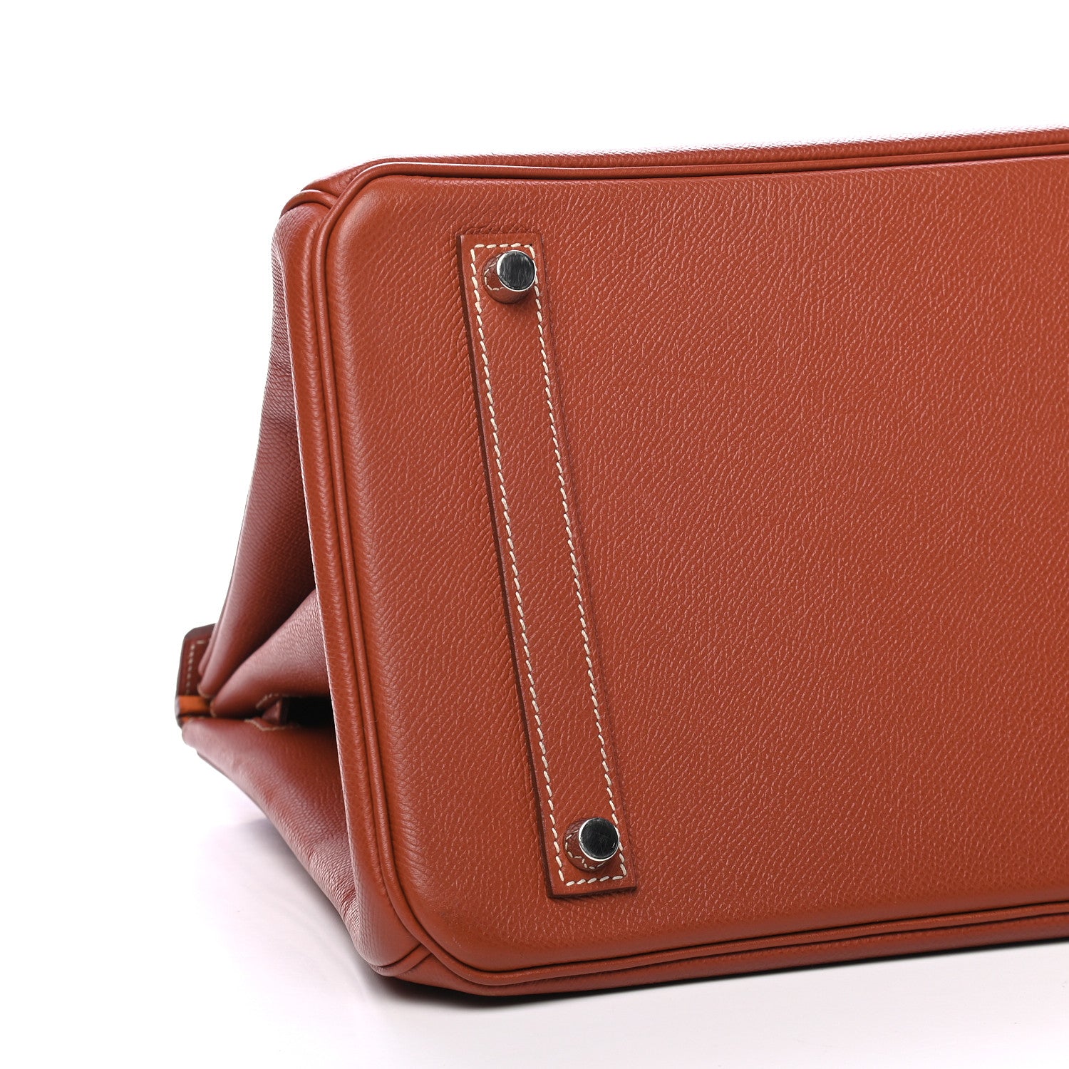 Hermes Epsom Candy Birkin 35 Brique Orange 8 of 11