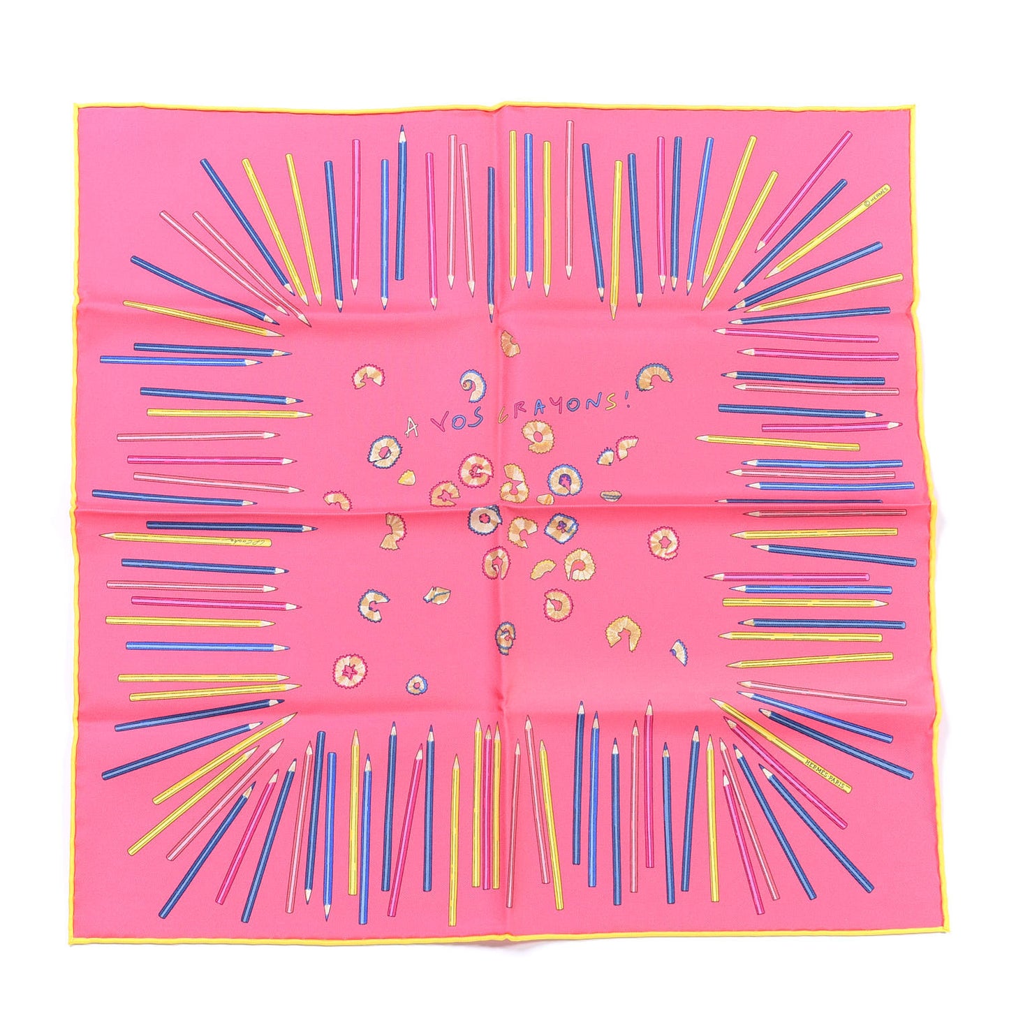 Silk A Vos Crayons Scarf 45