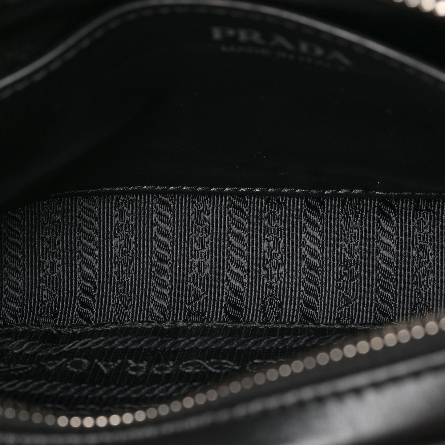 Soft Calfskin Impunture Diagramme Belt Bag Black