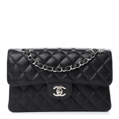 Chanel Caviar Quilted Small Double Flap Black 1 of 13