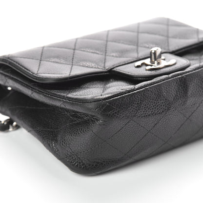 Chanel Caviar Quilted Mini Square Flap Black 7 of 8