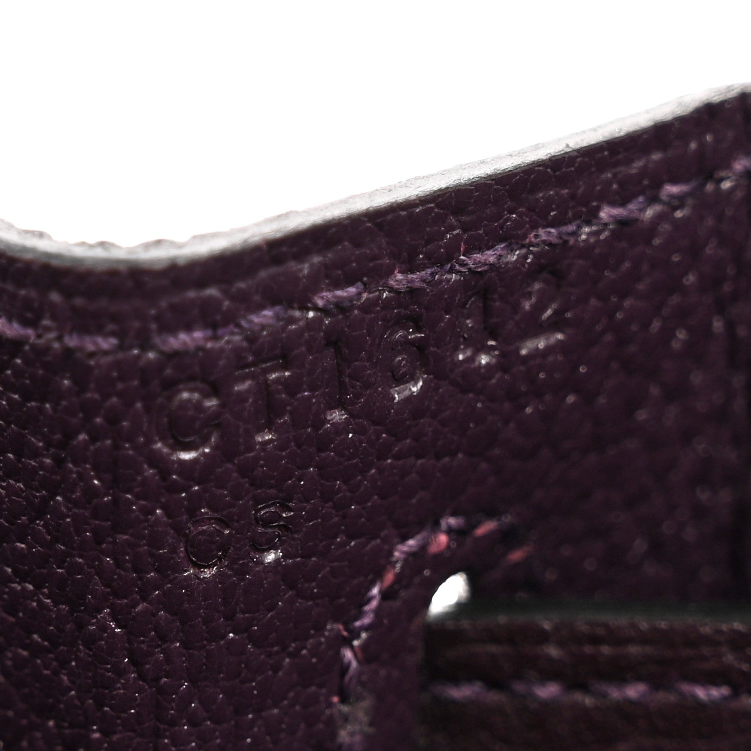 Hermes Togo Kelly Retourne 28 Raisin 7 of 12
