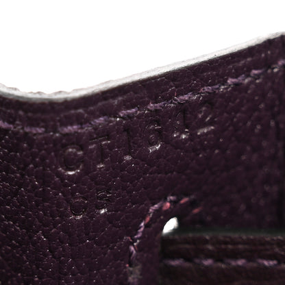 Hermes Togo Kelly Retourne 28 Raisin 7 of 12