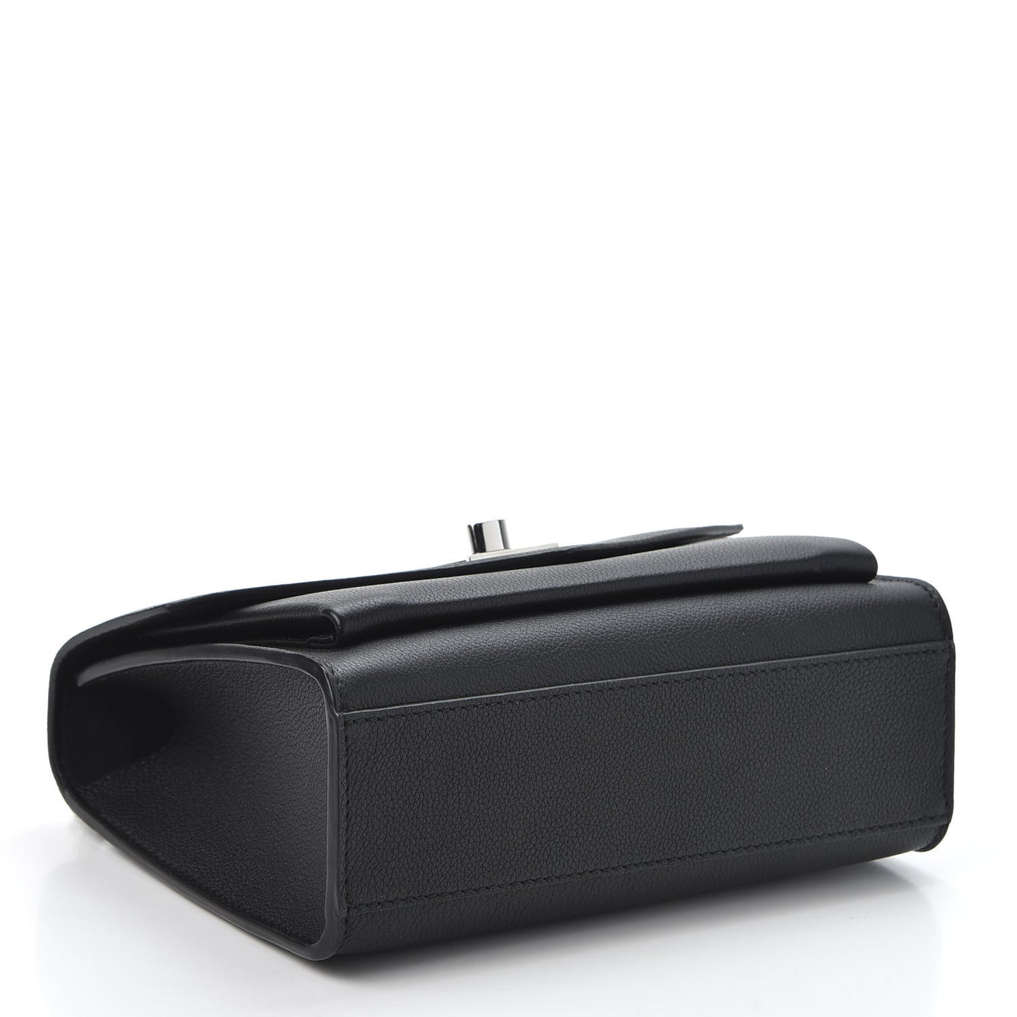 Soft Calfskin My Lockme Chain Bag BB Black