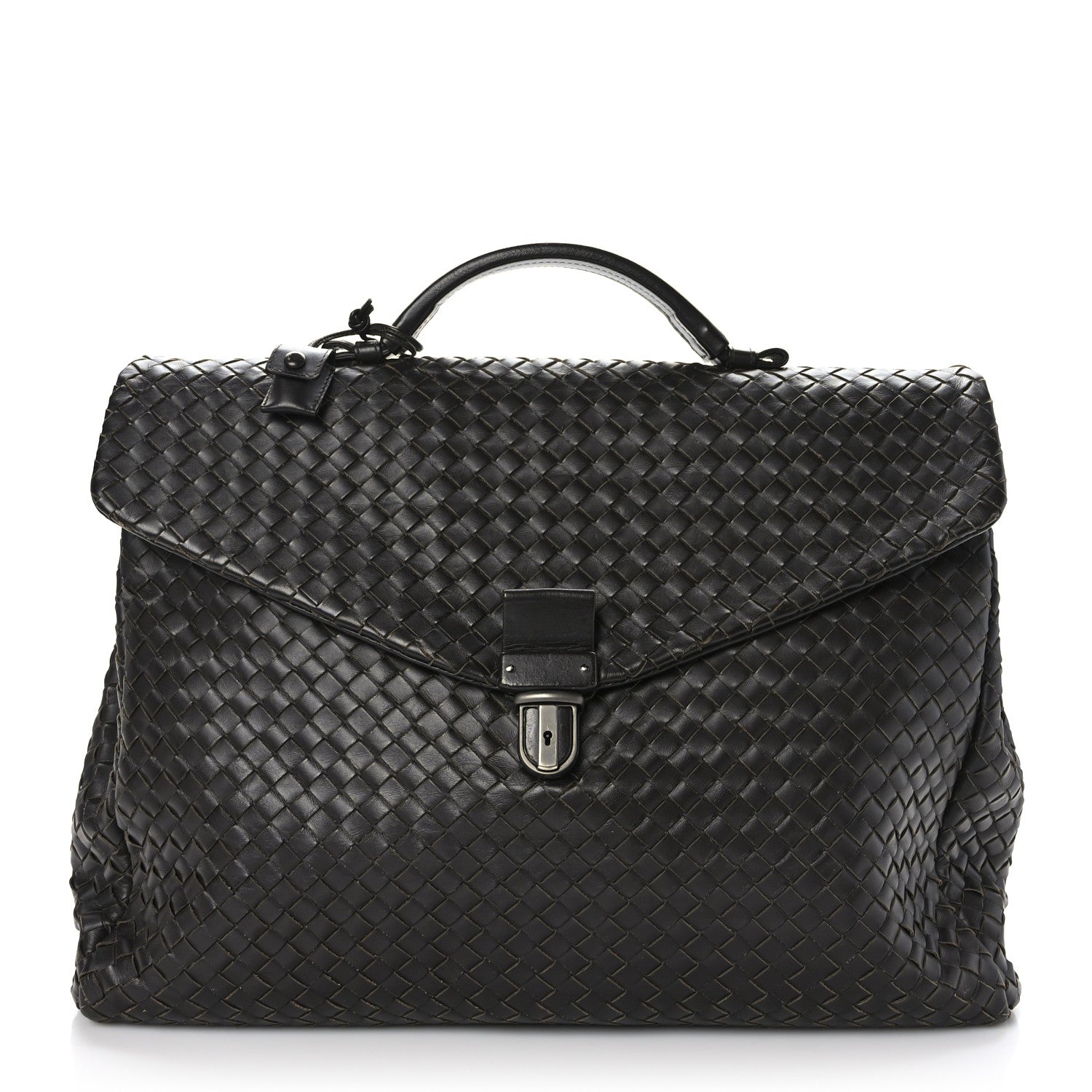 Bottega Veneta Intrecciato VN Briefcase Ebano 1 of 9