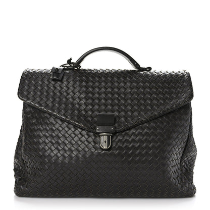 Bottega Veneta Intrecciato VN Briefcase Ebano 1 of 9
