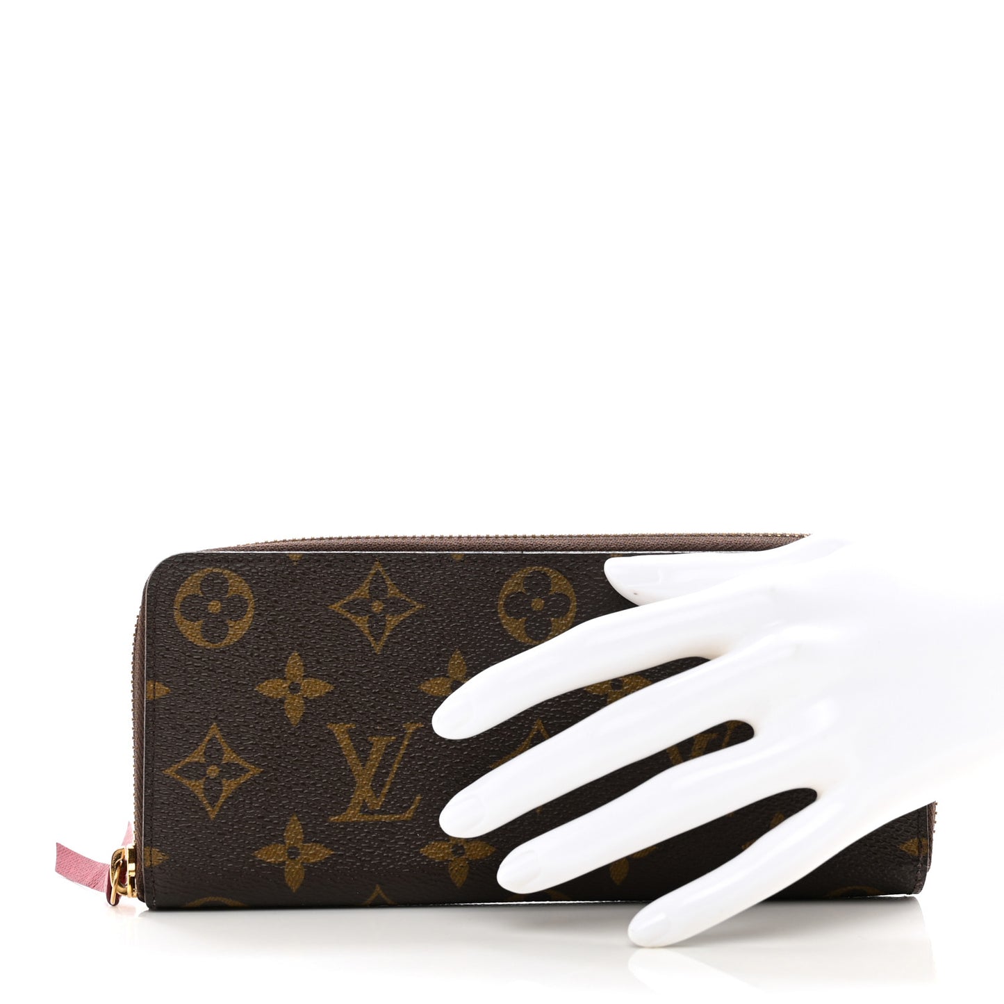 Monogram Clemence Wallet Fuchsia