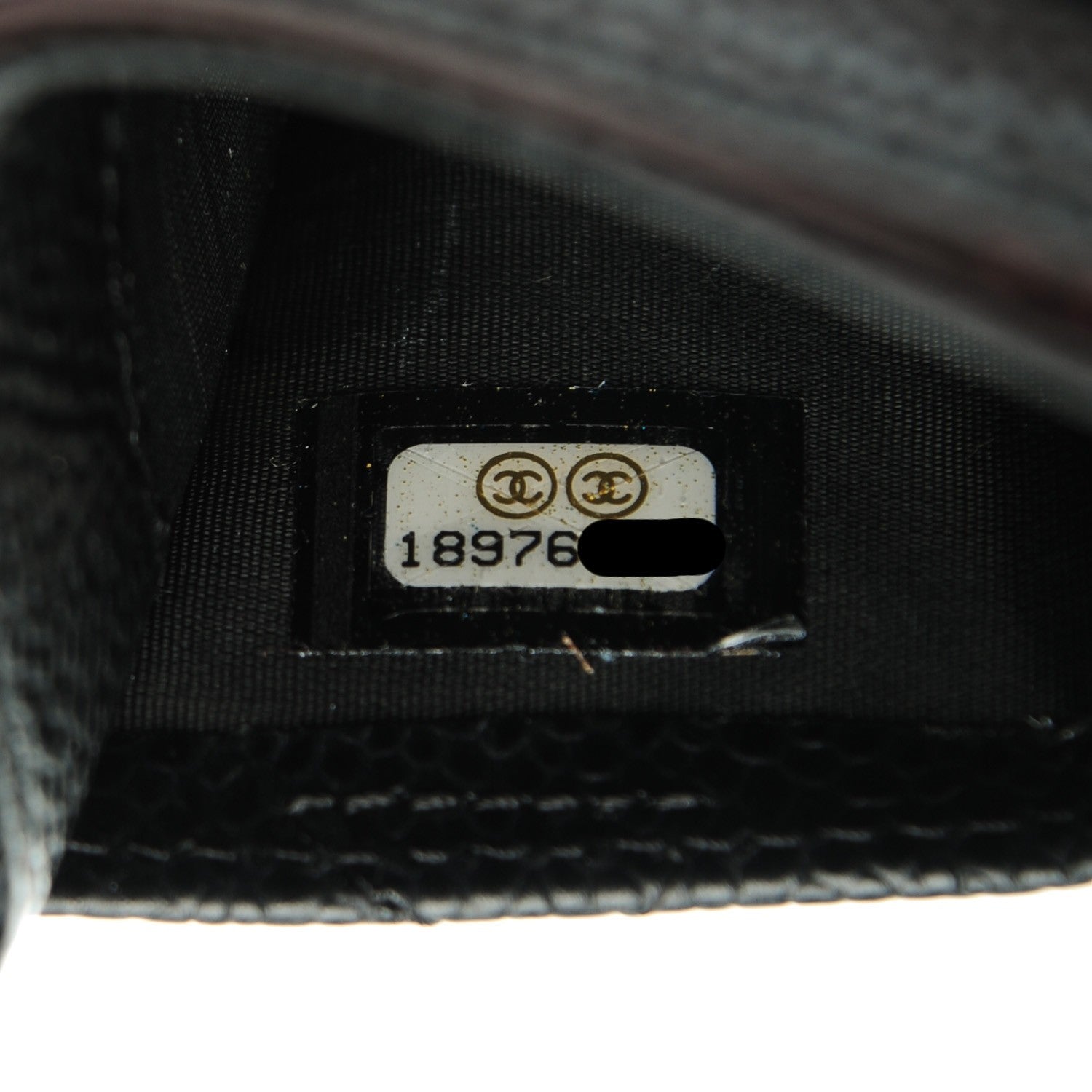 Chanel Caviar Quilted Card Holder Black 8 of 8