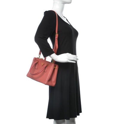 Prada Saffiano Small Galleria Double Zip Tote Tamaris 3 of 8