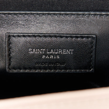 Saint Laurent Grain De Poudre Medium Monogram Kate Satchel  Rose Poudre 7 of 11